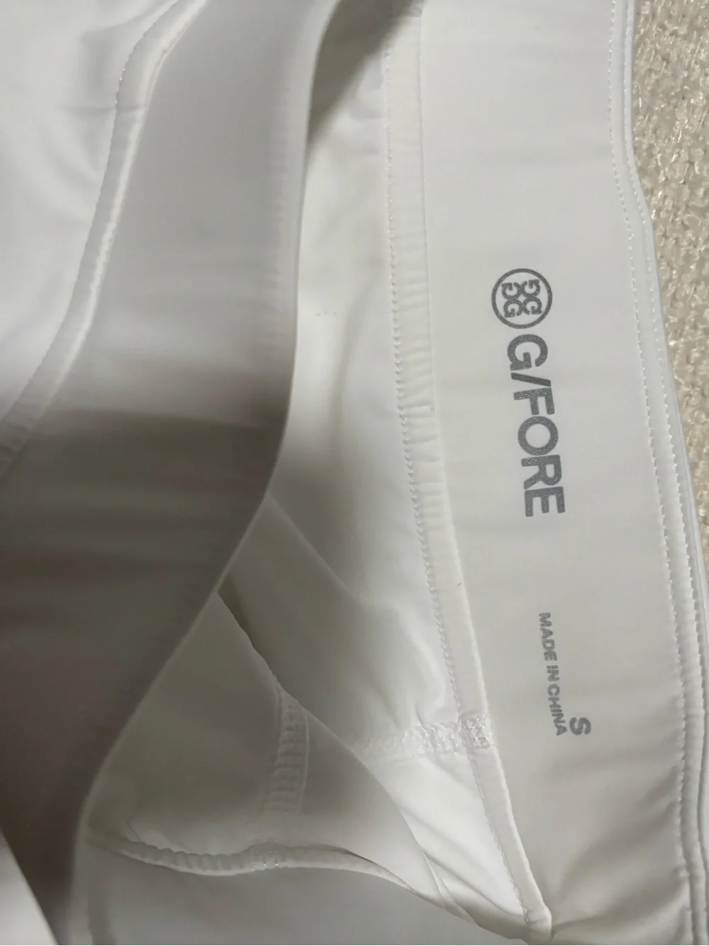 G Fore Women’s White A-Line Skirt - Picture 6 of 8